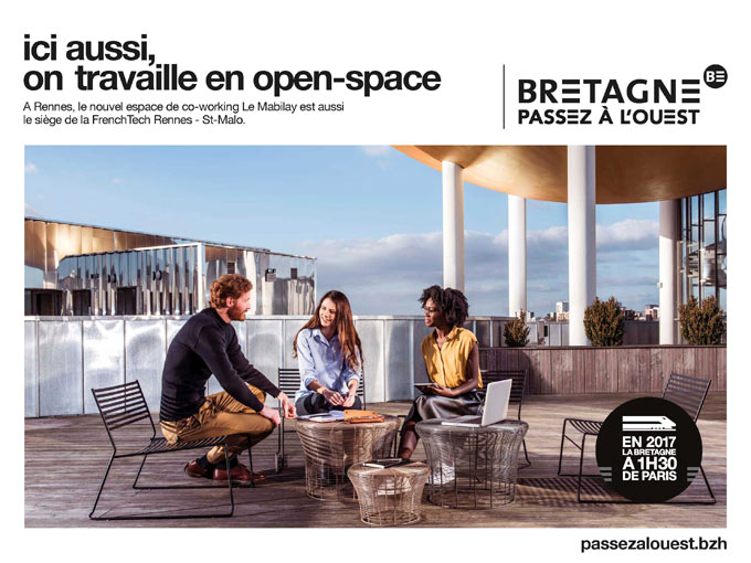 open space passez à l'ouest