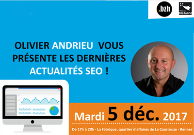 conférence Andrieur Rennes SEO