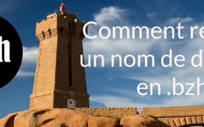 [Vidéo] Enregistrer un .bzh pour votre site internet