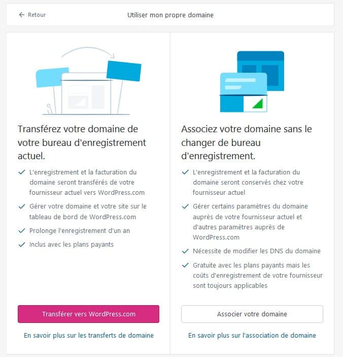 associer nom de domaine bzh WordPress 4