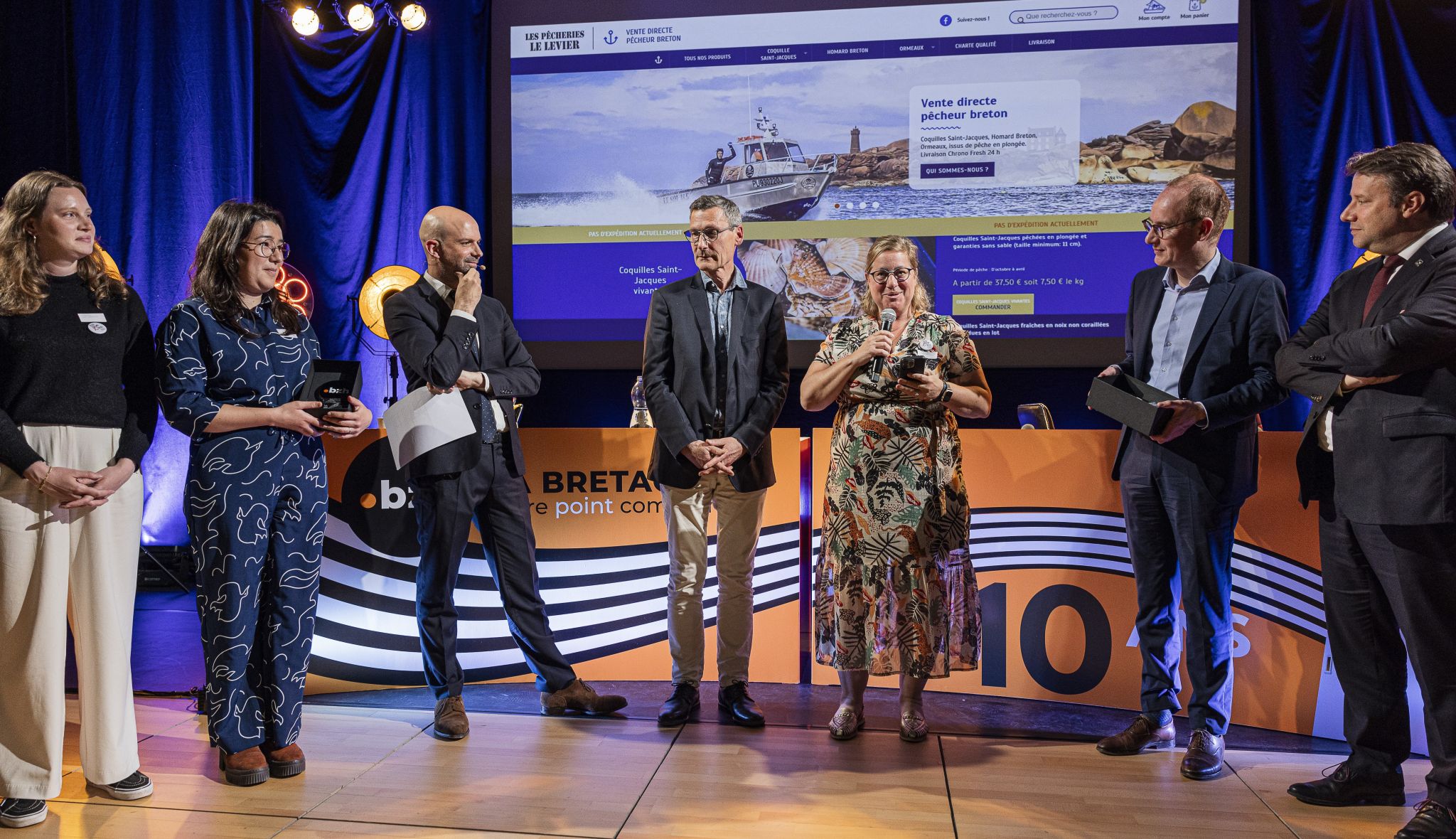 remise de prix Coqueliko coqueliko.bzh pêcheries Le Levier pecheries-lelevier.bzh
