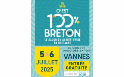 Rendez-vous au salon C’est 100% Breton à Vannes les 5 & 6 juillet 2025