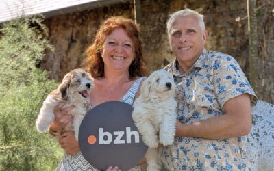 « C’est une façon d’affirmer notre appartenance à la Bretagne, d’autant plus maintenant que nous avons déménagé en Loire-Atlantique. » Levenez Morvan, élevage de la Forêt du Kranou